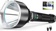 Promo Rechargeable Flashlights High Lumens 200000 Lumens Super Bri