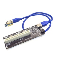 ✓ PCIE PCI-E PCI Express X1 to PCI Riser Card Bus Card High Efficiency Adapter Converter USB 3.0 Cab