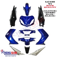LC135 V1 (DPBMC BLUE + BLACK) COVER SET YAMAHA LC