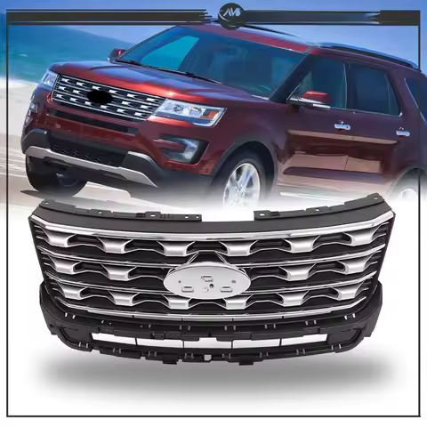 For Ford Explorer 2016 2017 Front Bumper Grille Chrome FB5Z8200AC FO1200577C