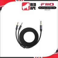 FiiO LL-4.4A, Headphone Upgrade Cable: Dual 3.5mm to 4.4mm Balanced Interconnect Cable (Fiio LL4.4A 