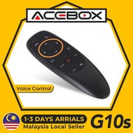G10s Voice Remote Air Mouse Wireless Remote 3-in-1 Gyroscope Mouse and IR Learning for Android Box A