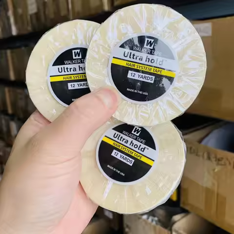 White Ultra Hold Hair Double Sided Adhesives Tape For Hair Extension/Toupee/ Lace Wigs Adhesive Wig 