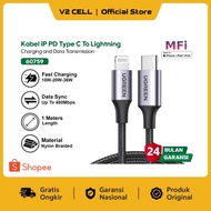 IPHONE UGREEN Cable MFi USB C To Lightning Nylon Braided Fast Charging Cable 60759