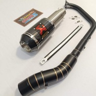 LOKAL LOCAL AKRAPOVIC RACING EXHAUST FOR/EVO CARBON CBR 150 R CBR150R FACELIFT LOCAL THAILAND CBU CB