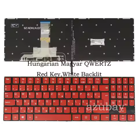 Hungarian QWERTZ Keyboard for LENOVO Legion Y520-15IKB Y520-15IKBA Y520-15IKBM Y520-15IKBN Y720-15IK