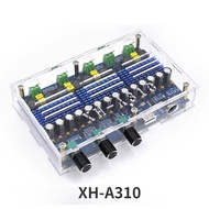 XH-A310บอร์ดขยายกำลังเสียงระบบดิจิตอล TDA3116D2 4ช่องเบสสเตอริโอ2X50W + 2x10โมดูลเครื่องขยายเสียงบลู