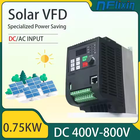 PV solar inverter DC to AC three-phase converter 380v 0.75kw/1.5kw/2.2kw/4kw/5.5kw/7.5kw with MPPT C