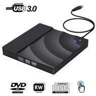 Portable high-speed USB 3.0 CD DVD-RW Optical DriveExternal Slim Disk Reader Desktop PC Laptop Table