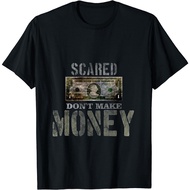 Scared Money Dollar Design Best Gift Idea T-Shirt Xs-3Xl