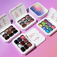 Limegirl 9-in-1 Gel Paint Nail Polish Palette for Diy Gradient Designs and Nail Decoration Palet Cat