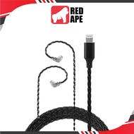 Jcally LT8, OFC Upgrade Cable: with Microphone Volume Control, 8 Core 5N OFC Cable (LT8)