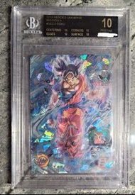 龍珠閃卡 BGS black label Beckett 2016 Heroes Universe Mission 5 SEC3 Goku 卡牌