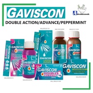 Gaviscon Double Action/Advance/Peppermint (Tablets/Liquid/Sachets)