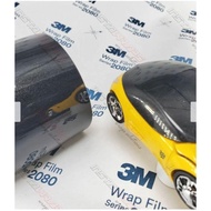 3M 1080/2080 SCOTCHPRINT GLOSS BLACK METALLIC VINYL WRAP G212 STICKER