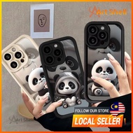 Phone Case  Hoodie panda For iphone 11 12 13 14 15 Pro Max Casing silicone xr xs Max 7 8 Plus 11Pro 13Plus