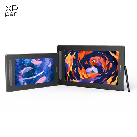 XPPen Artist Series Pen Display (2nd Gen) Artist 12 13 16 Inch Graphic Tablet Monitor with X3 Stylus