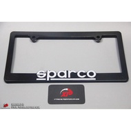 FRAME NOMBOR PLATE 28CM X 10CM SPARCO