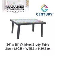 【JFW】 Century Foldable Plastic ABC Table / Picnic Table / Kids Table / Children Study Table