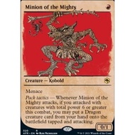 Minion of the Mighty Showcase Magic the Gathering Adventures in the Forgotten Realms