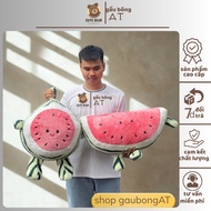 Super Soft Cute Watermelon Pillow Giant Watermelon Slice Smiley Face Fruit Pillow