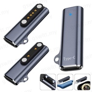 GSWLTT Charging Adapter, Bone Conduction Headphone 90 Degree Magnetic Charger, Aluminium Alloy Stabl