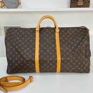 （極新🎁） LV Keepall 60 經典老花 旅行袋 專櫃10.6萬！