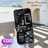 Case Latest Xiaomi Redmi 12C Case Softcase Xiaomi Redmi 12C Latest Astronaut Casing Xiaomi Redmi 12C