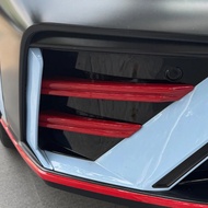 Red Exterior Style Front Bumper Side Anti Collision Front Lip Decoration Stripe For Hyundai Elantra 