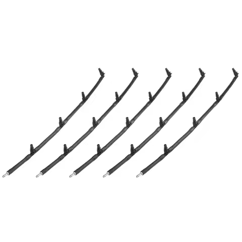 5X A6510702432 -Diesel Fuel Injector Return Hose Line Pipe For Mercedes Benz Sprinter W906 10-17 Vit