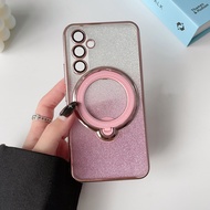 Samsung S23 FE 2023 Women Bling Clear Casing For Samsung Galaxy S23FE S 23 23S S23 FE S23 Plus Samsu