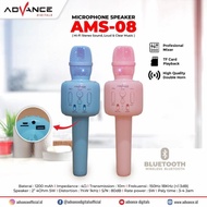 Microphone Speaker Bluetooth karaoke advance AMS-08