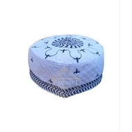 (ECER) PECI MADINAH BUGIS/PECI BUGIS/SONGKOK BUGIS/PECI EMBROIDERY
