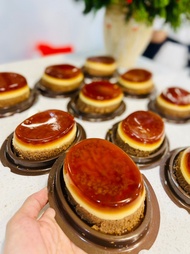 Oval F71 - Set 150 Hộp Đựng Bánh Flan Chesse Mini Vừa Khuôn D04