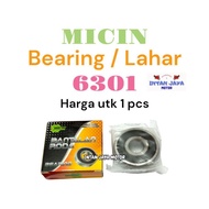 1 PCS MICIN BEARING 6301 LAHER 6301 KLAHER 6301 LAHAR 6301 MOTORCYCLE WHEEL BEARING