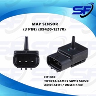 TOYOTA CAMRY SXV10 SXV20 AE101 AE111 UNSER KF80 MAP SENSOR MANIFOLD PRESSURE  SENSOR 3 PIN 89420-121