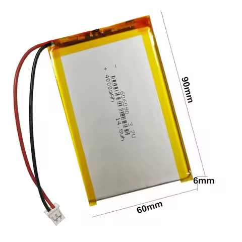 1-10PCS 3.7V 4000mAh 606090 Rechargeable Lipo Battery PH 2.0mm 2Pin Connector For MP3 GPS Bluetooth 