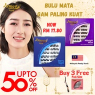 [10s Instant Wear] Lumen Lash Bulu Mata Tanpa Gam (Self Adhesive Glue Free Eyelash) Gam Kuat & Reusa