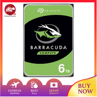 Seagate  BarraCuda  3.5" 6TB Internal Hard Drive HDD 2-year warranty 6Gb/s 256MB 5400rpm Authorized Distributor ST6000DM003