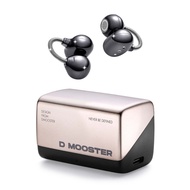 D95 AI Open Ear Clip Headphones, Open Ear Earbuds with Ultra-Mini Charging Case, Zero-Pressure Memor