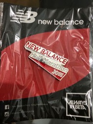 New Balance half marathon clip襟章