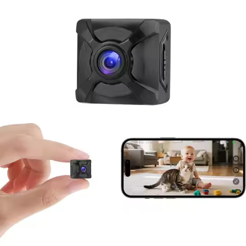 X5 4K 1080P Wireless Camera Mini WiFi IP/AP Remote Monitor Rechargeable Battery Motion Detection Por