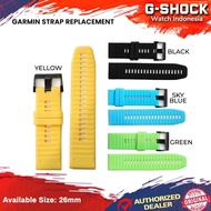 Garmin Rubber Strap 26Mm Fenix 6X 7X Pro Solar Titanium Watch Strap