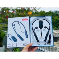 Tai nghe  bluetooth kiểm âm G39 kèm đầu thu chân 3.5 chống ồn kết nối với soundcard mixer