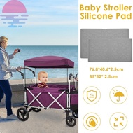 All Weather Mat for Wonderfold Wagon W4/ W2 Models 33.5 × 20.5 × 0.9 Inch Stroller Wagon Mat Waterproof Silicone Stroller Wagon Floor Mat Protects Wagon from Direct SHOPSBC1396