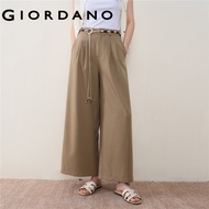 GIORDANO WOMEN Women Elastic Waist Casual Pants 18416310