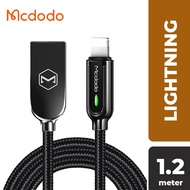 Mcdodo USB Data Cable Smart Auto Power Off Fast Charging For IPhone Lightning Type C Micro Usb