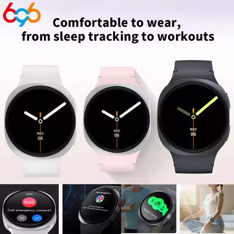 Fashion Weather Sports Blue Tooth Call Heart Rate Health Sleep Smartwatch SOS Map Navigation Wireles