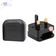 BORRAONE Power Socket European To UK EU To UK 2 Pin To 3Pin Adapter