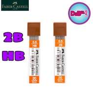 Faber Castell Mechanical Pencil Lead 0.5 2B 0.5 HB/ Faber Pencil Lead